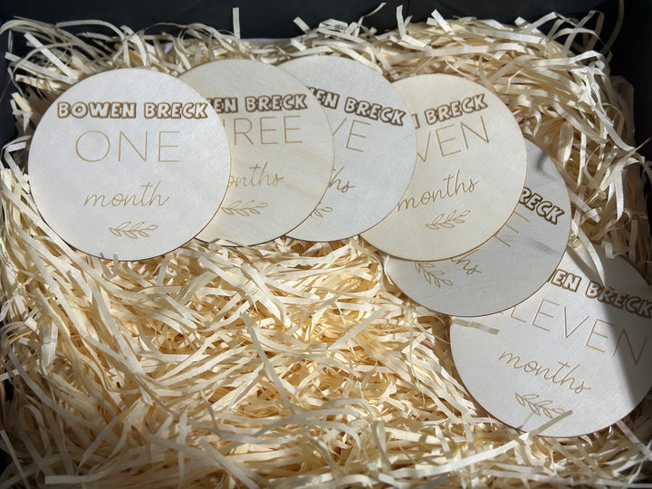 Baby Boy Personalized & Engraved Gift Basket