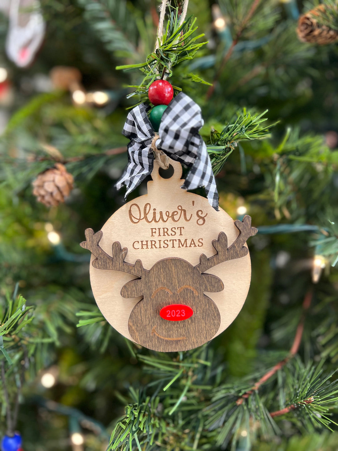 Baby's First Christmas Ornament *Personalize Me*