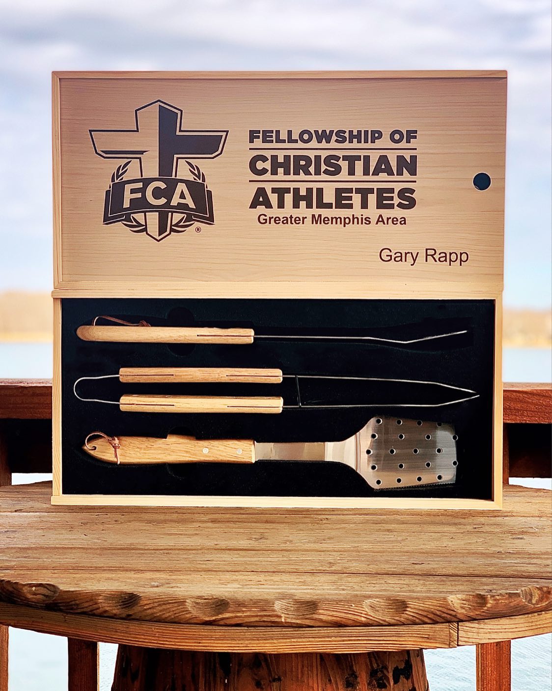 Personalized Engraved BBQ Set - 3 Piece