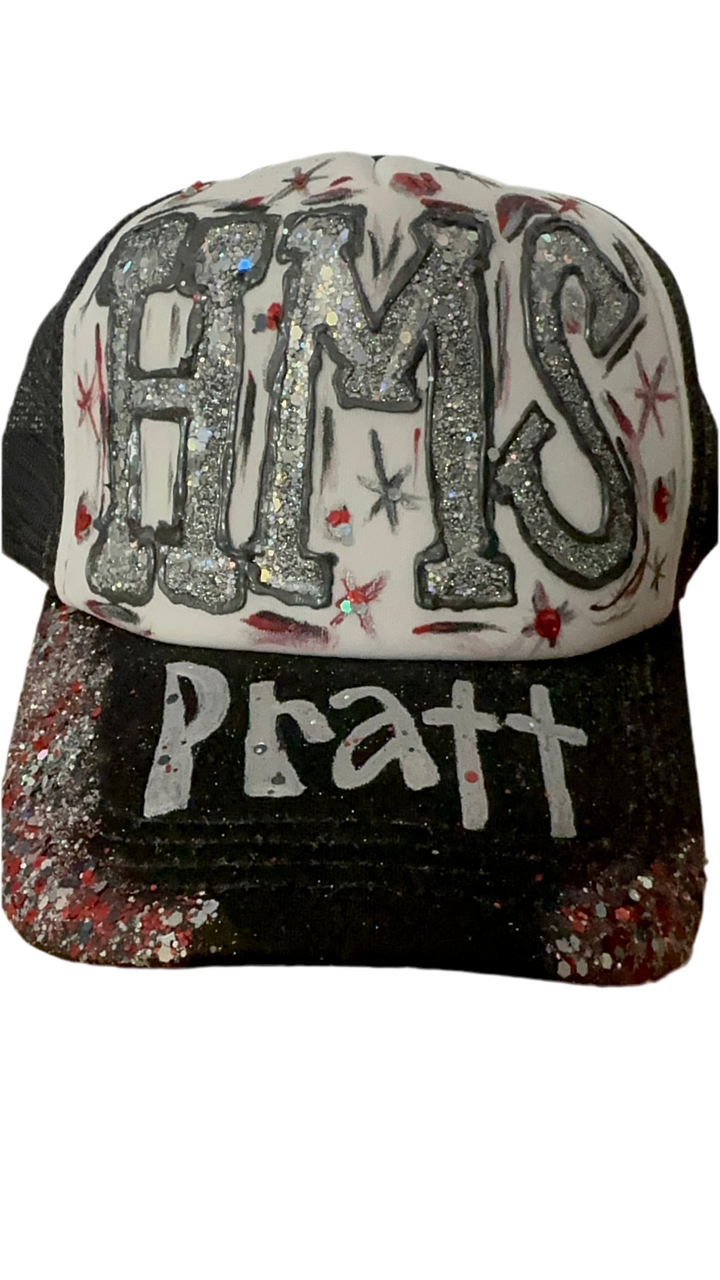 Hand-Painted Trucker House Hats