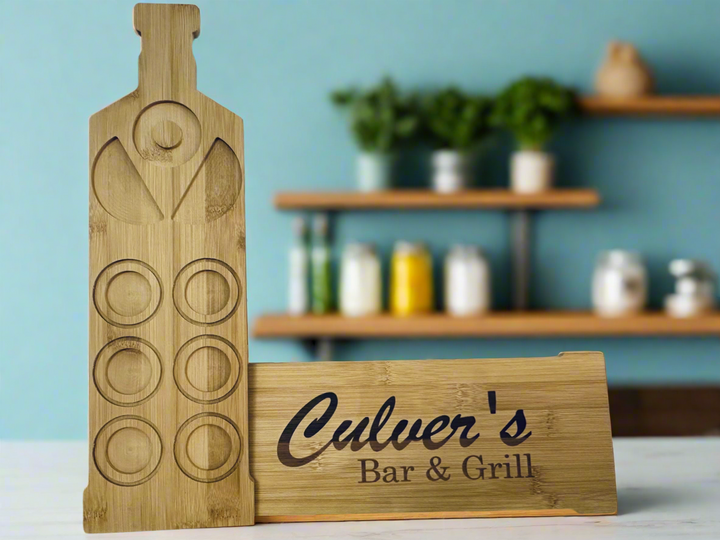 Tequila Shot Flight Board - Personalized & Engraved