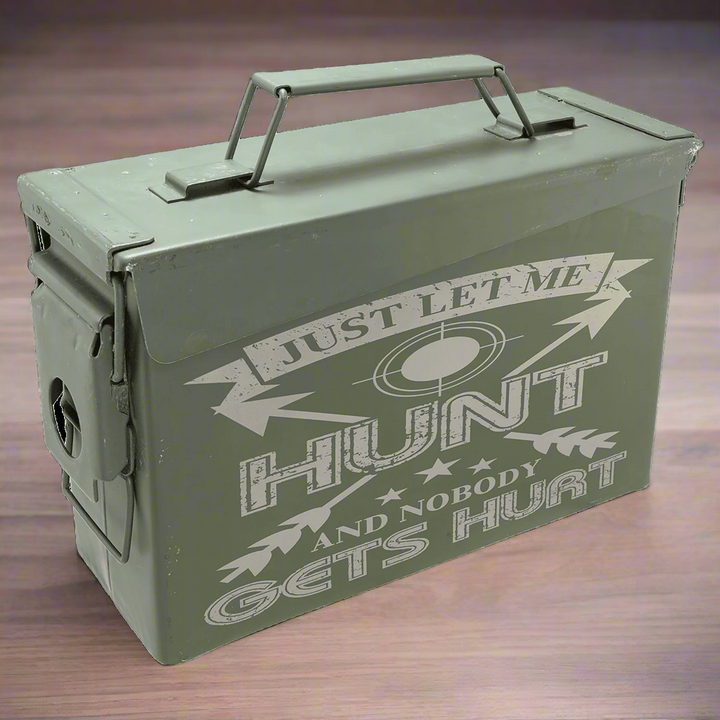Steel Ammo Can (Army Surplus) - Personalized & Engraved