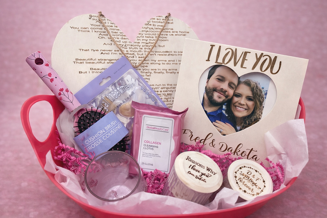 Valentine’s Day Personalized Love Basket