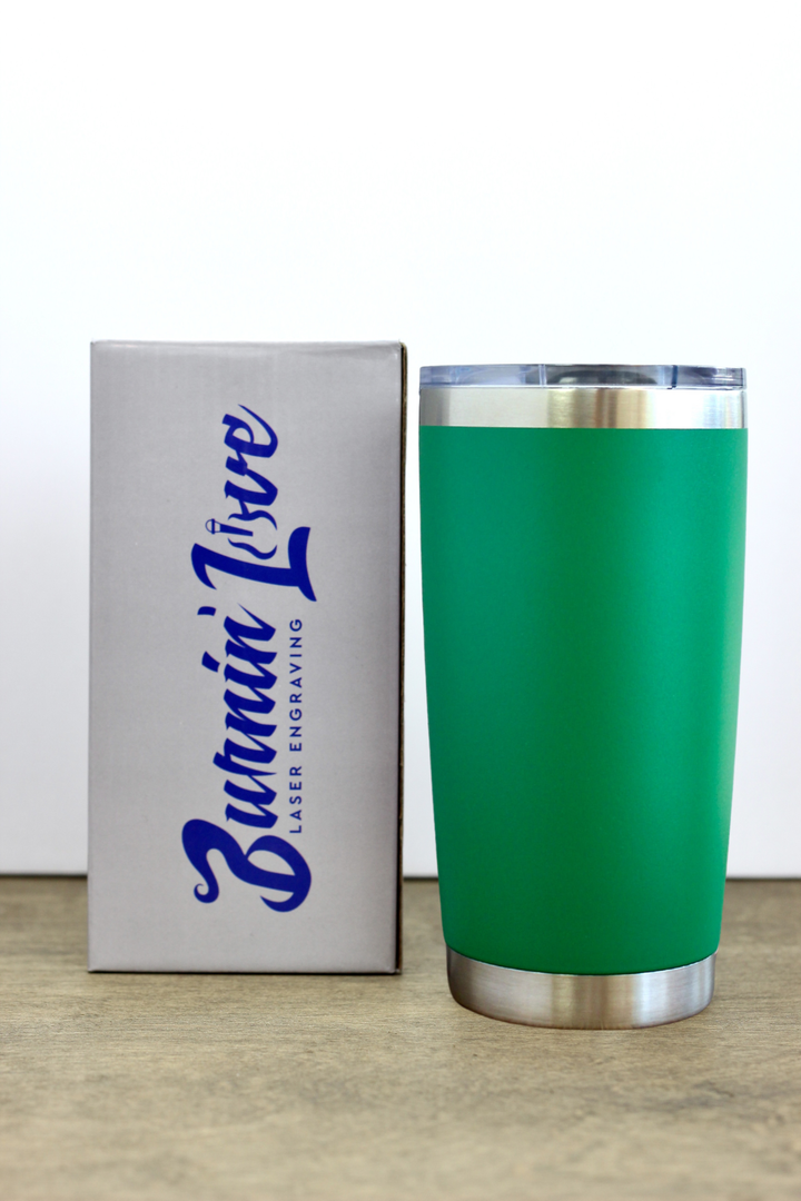 20oz Burnin' Love Laser Engraving Tumblers - Create your own!