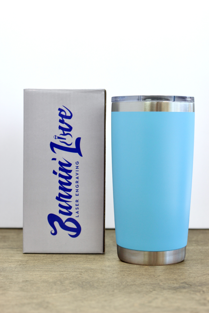 20 oz Burnin' Love Laser Engraving Tumblers - Create your own!