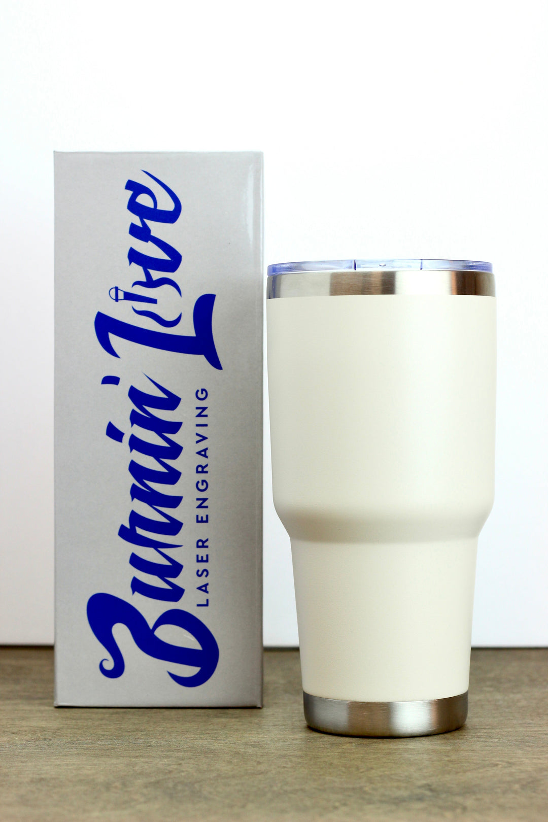 Try This: Laser Engrave a Tumbler with Logo