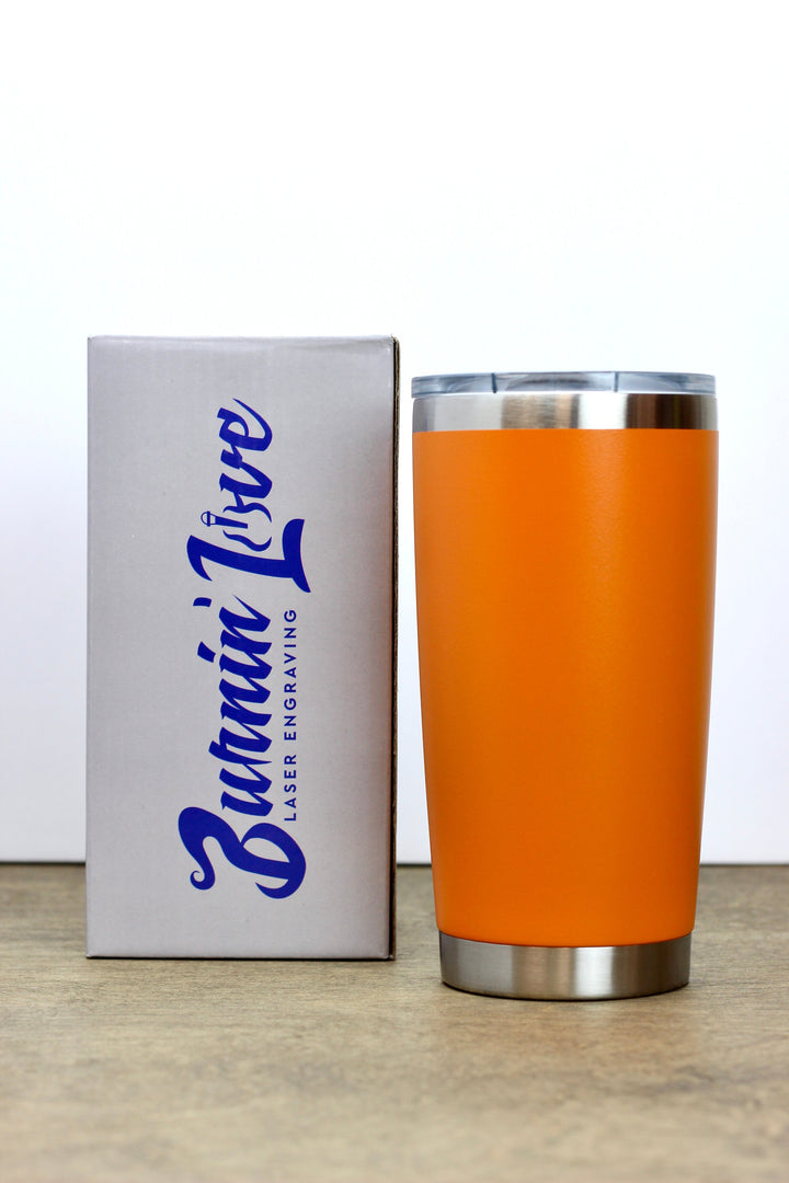 *Yes, I can drive a stick!* 20oz Burnin' Love Laser Engraving Tumblers - Halloween Edition!