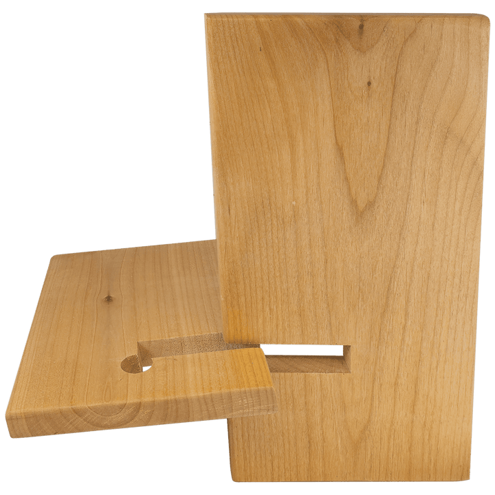 Wooden Cell Phone or Tablet Stand - Custom Engraved
