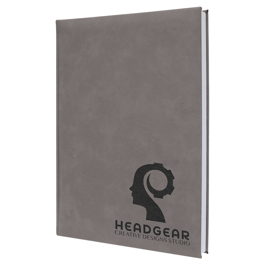 Personalized, Engraved Leatherette Sketch Book (Unlined)