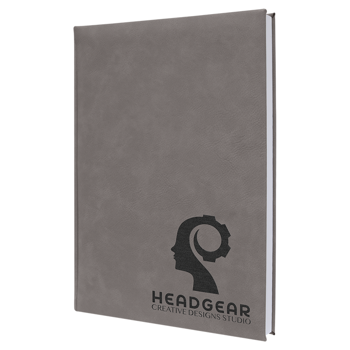 Personalized, Engraved Leatherette Sketch Book (Unlined)