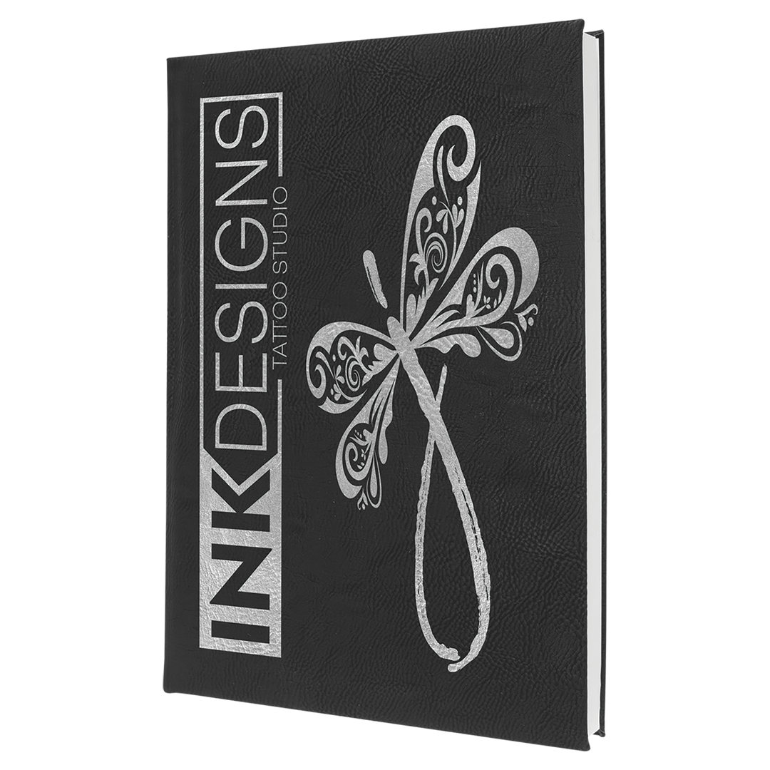 Personalized, Engraved Leatherette Sketch Book (Unlined)