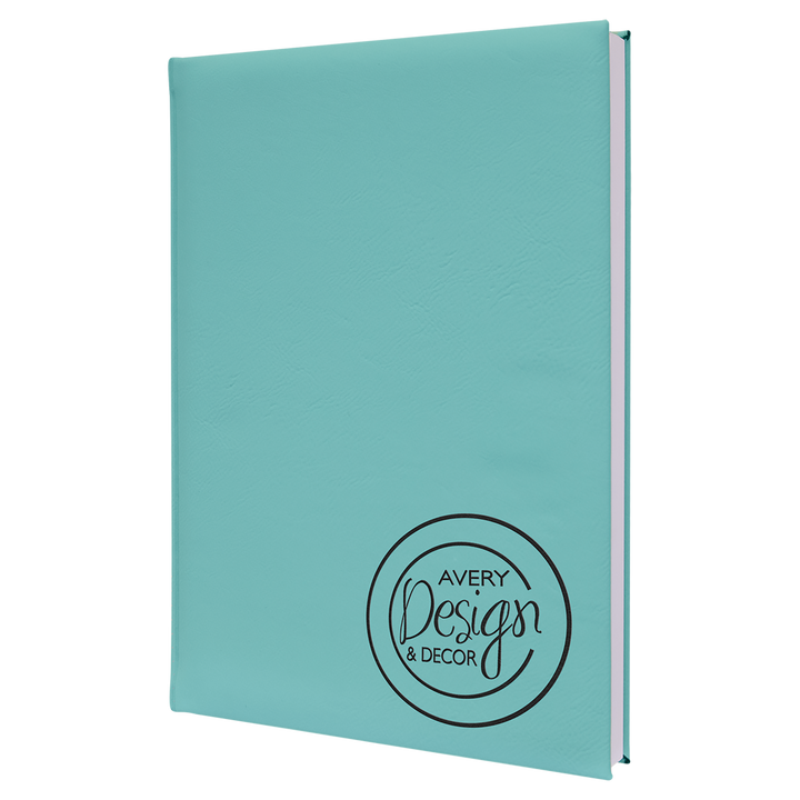 Personalized, Engraved Leatherette Sketch Book (Unlined)