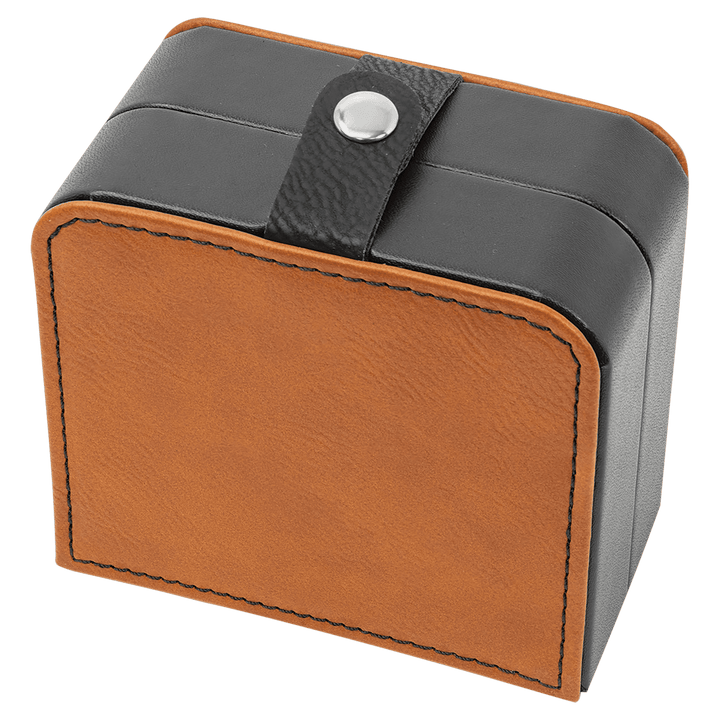 Personalized, Engraved Leatherette Jewelry Box - 7.5" x 4.5"