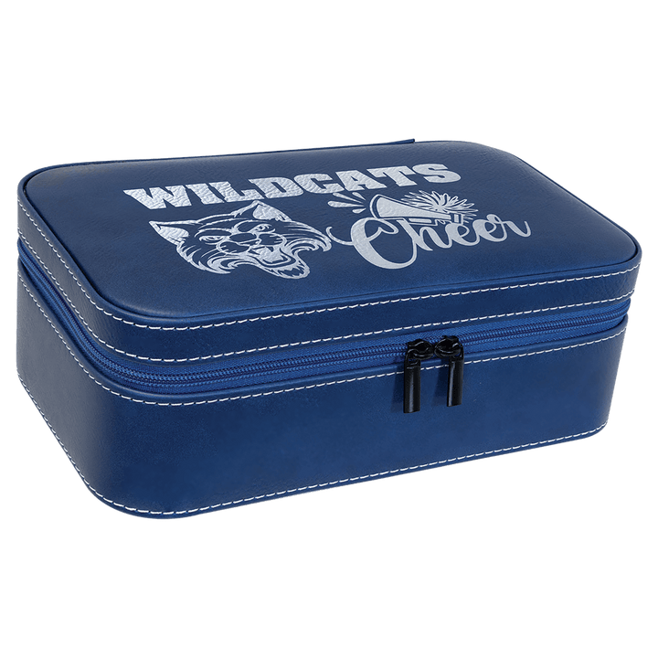 Personalized, Engraved Leatherette Jewelry Box - 7.5" x 4.5"