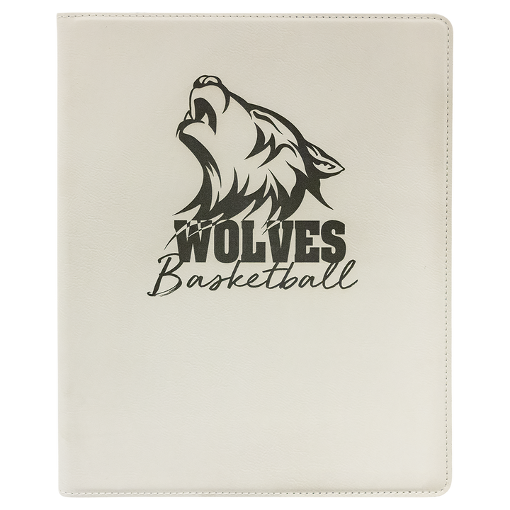 Personalized Engraved Leatherette Padfolio/Portfolio