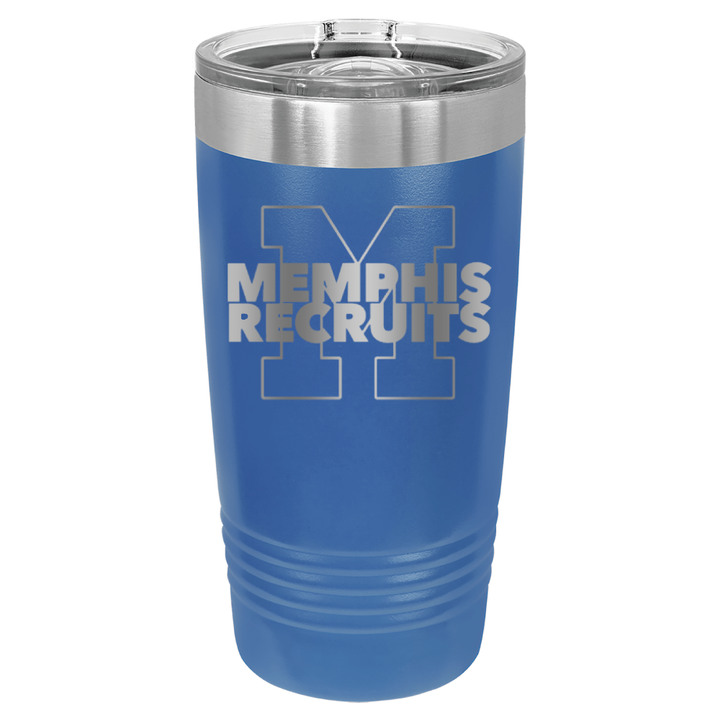 Memphis Recruits Engraved Drinkware