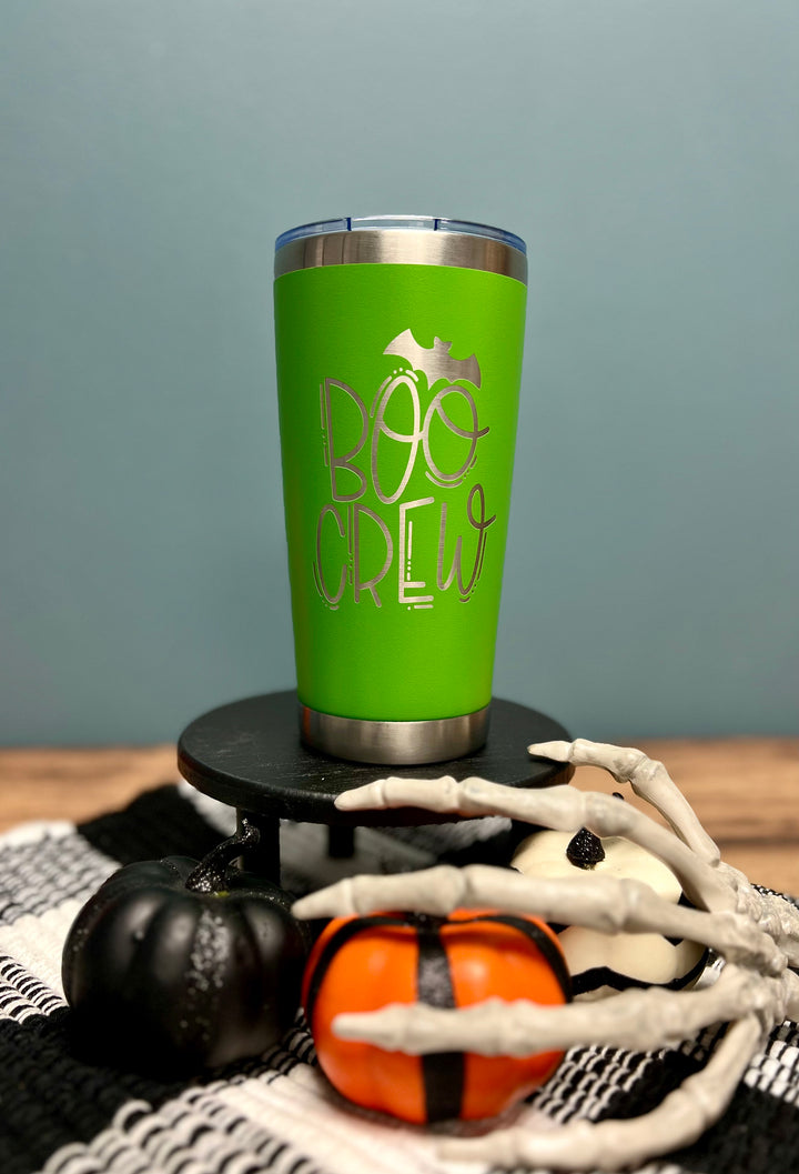 *Boo Crew* 20oz Burnin' Love Laser Engraving Tumblers - Halloween Edition!