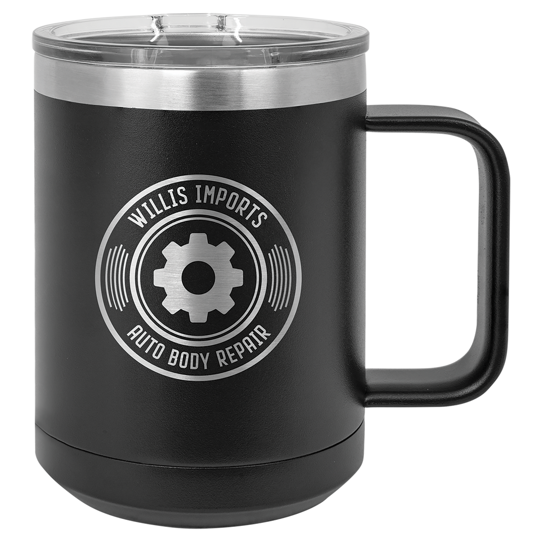 15 oz Polar Camel Coffee Mug Tumbler - Design your own!