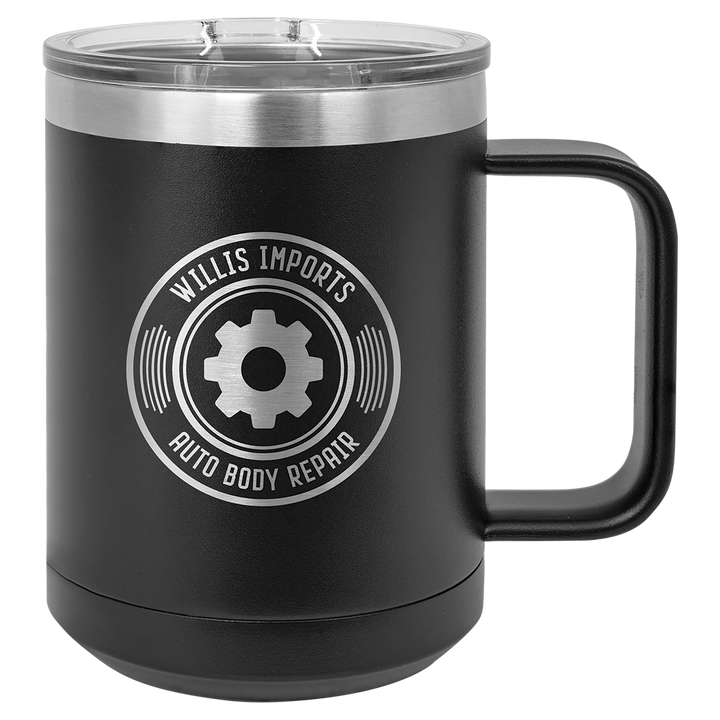 15 oz Polar Camel Coffee Mug Tumbler - Design your own!