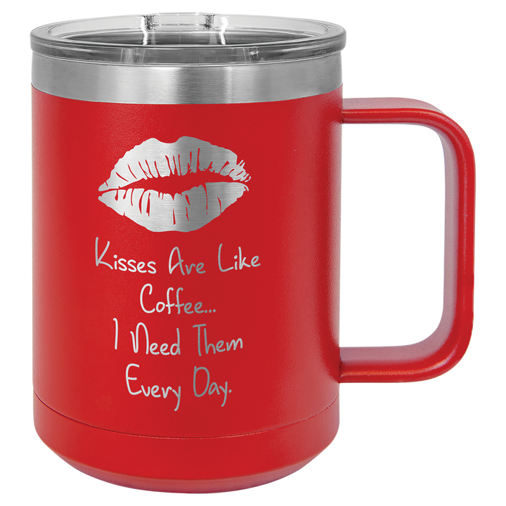 15 oz Polar Camel Coffee Mug Tumbler - Design your own!