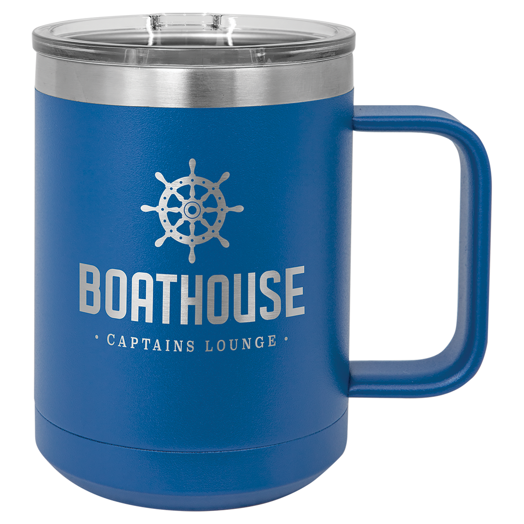 15 oz Polar Camel Coffee Mug Tumbler - Design your own!