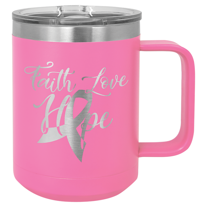 15 oz Polar Camel Coffee Mug Tumbler - Design your own!