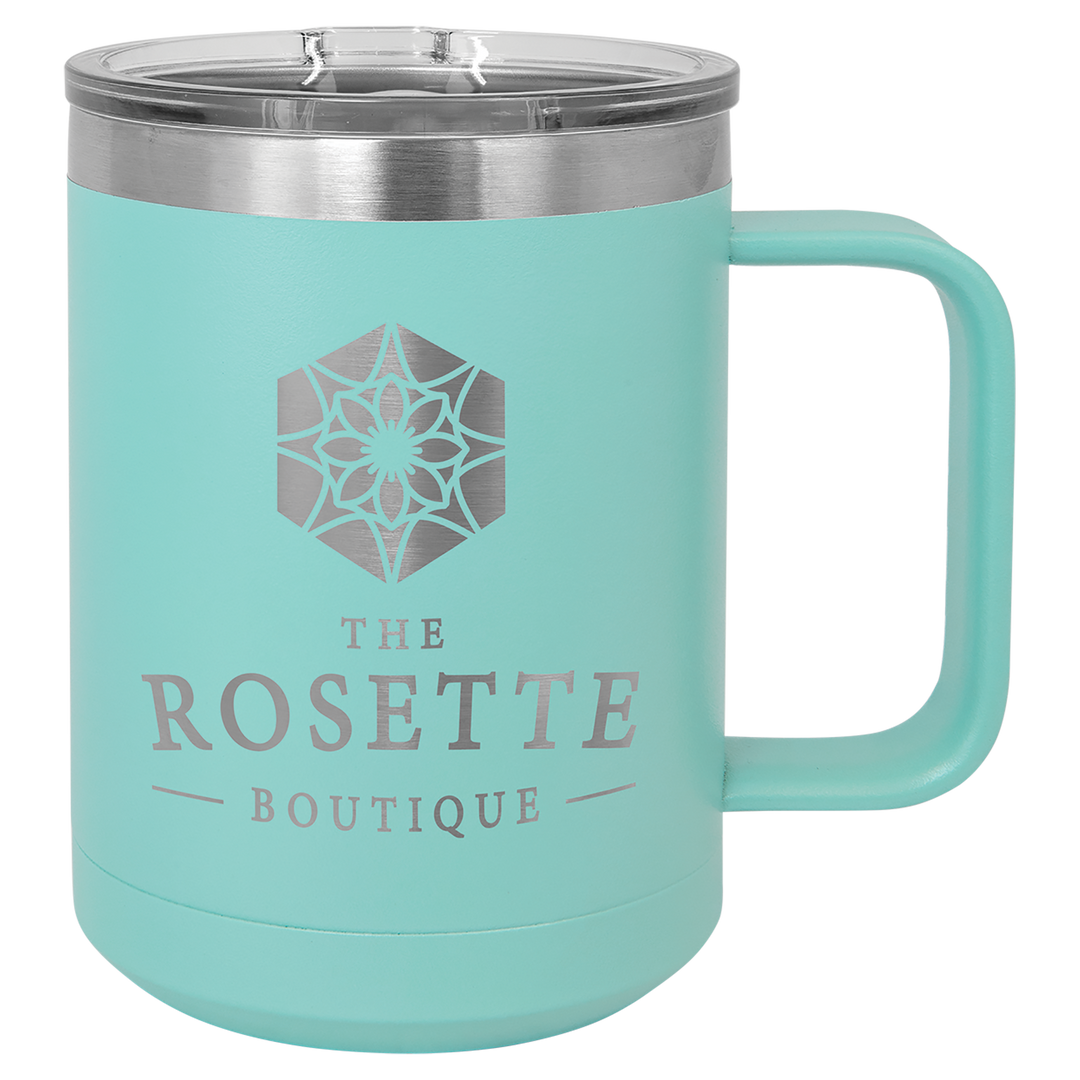 15 oz Polar Camel Coffee Mug Tumbler - Design your own!