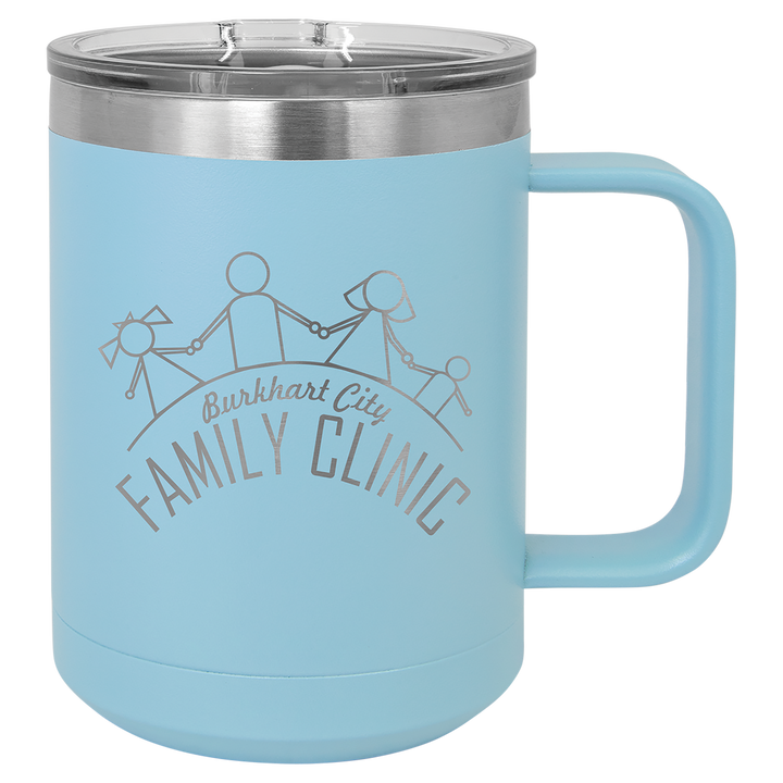 15 oz Polar Camel Coffee Mug Tumbler - Design your own!