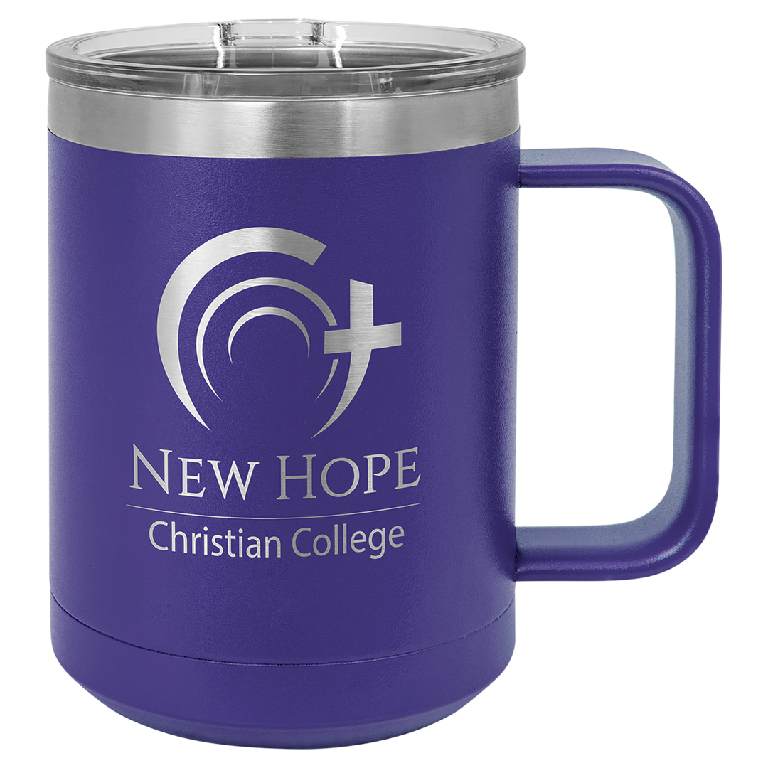 15 oz Polar Camel Coffee Mug Tumbler - Design your own!