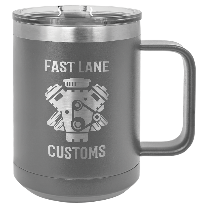 15 oz Polar Camel Coffee Mug Tumbler - Design your own!