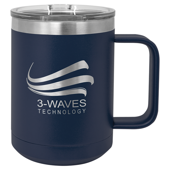 15 oz Polar Camel Coffee Mug Tumbler - Design your own!