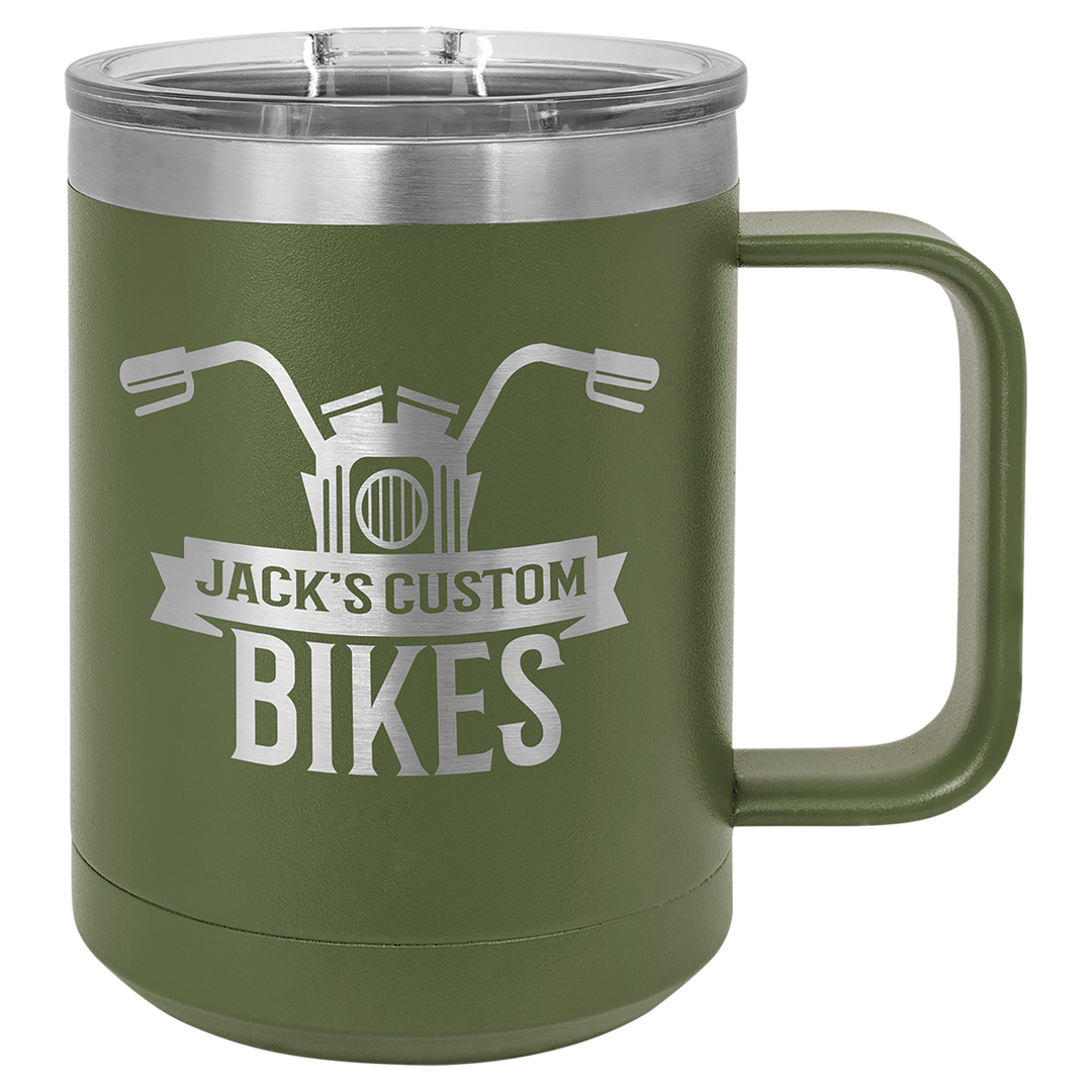 15 oz Polar Camel Coffee Mug Tumbler - Design your own!