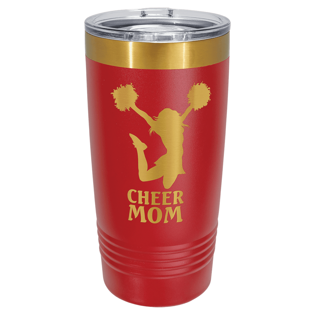 20 oz. Polar Camel Bright Gold Plated Tumbler - Fully Customized Engraved