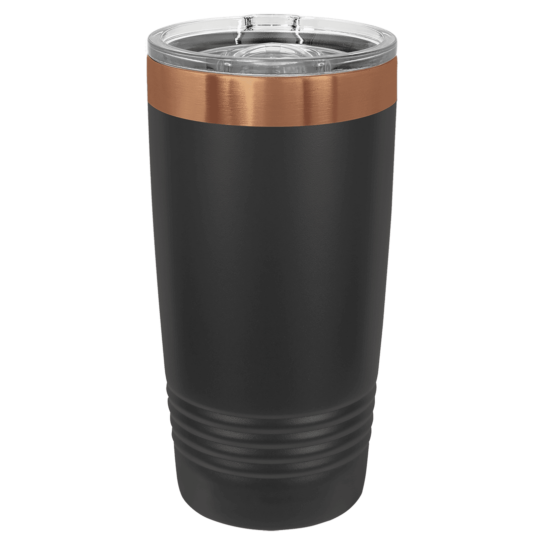 20 oz. Polar Camel Rose Gold ION-Plated Tumbler w/ Slider Lid - Fully Customized Engraved