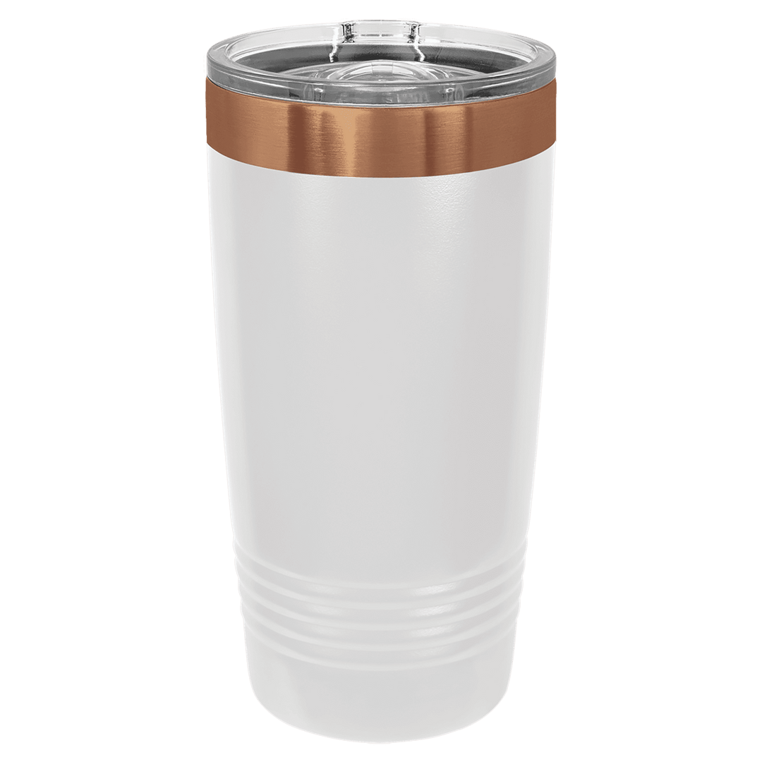 20 oz. Polar Camel Rose Gold ION-Plated Tumbler w/ Slider Lid - Fully Customized Engraved