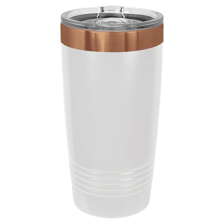 20 oz. Polar Camel Rose Gold ION-Plated Tumbler w/ Slider Lid - Fully Customized Engraved