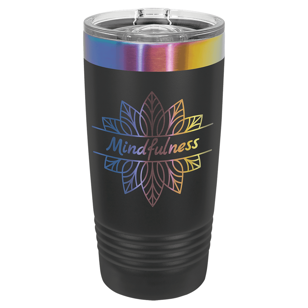 20 oz. Polar Camel Prism Plated Tumbler - Fully Customized Engraved