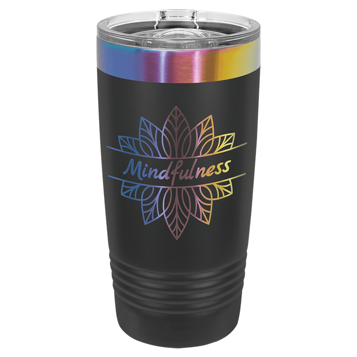 20 oz. Polar Camel Prism Plated Tumbler - Fully Customized Engraved