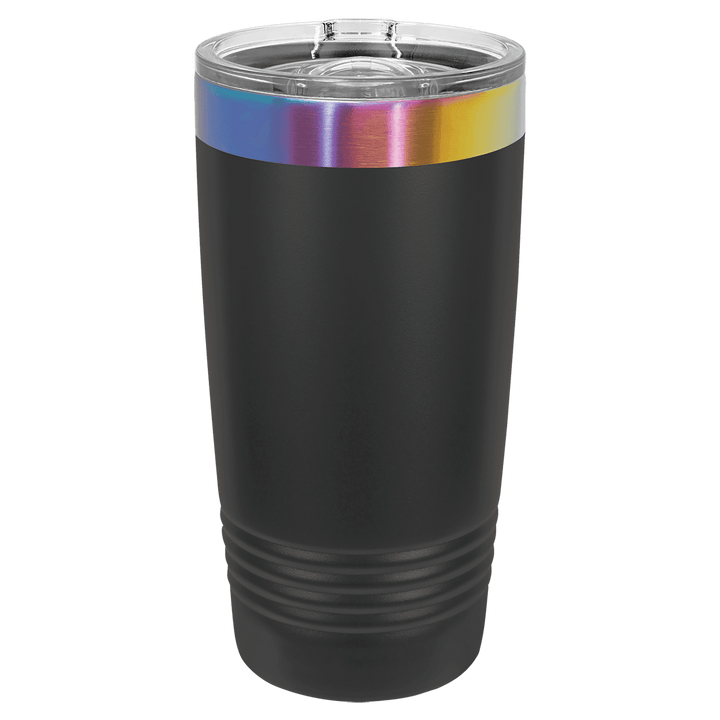 20 oz. Polar Camel Prism Plated Tumbler - Fully Customized Engraved