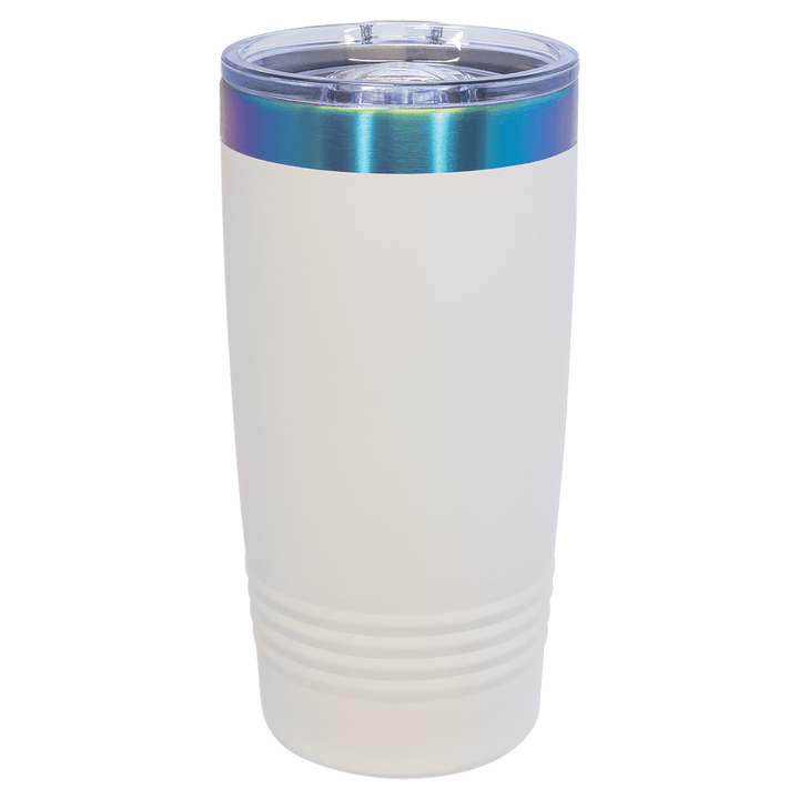 20 oz. Polar Camel Prism Plated Tumbler - Fully Customized Engraved