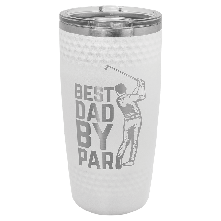 Polar Camel 20 oz. Golf Ball Texture Tumbler with Slider Lid