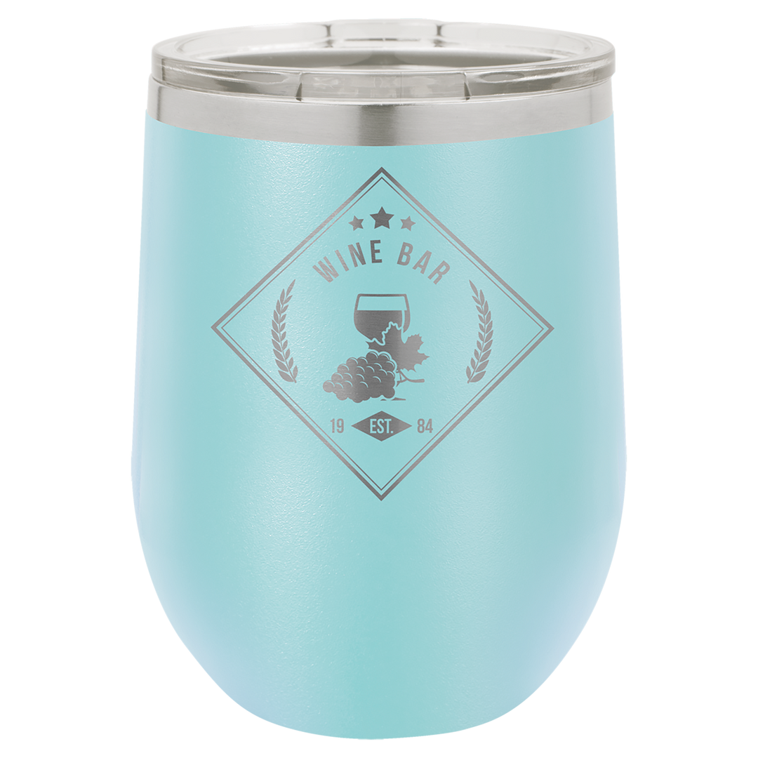 12 oz Polar Camel Stemless Tumbler - Design your own!