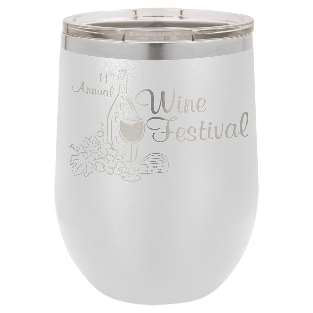 12 oz Polar Camel Stemless Tumbler - Design your own!