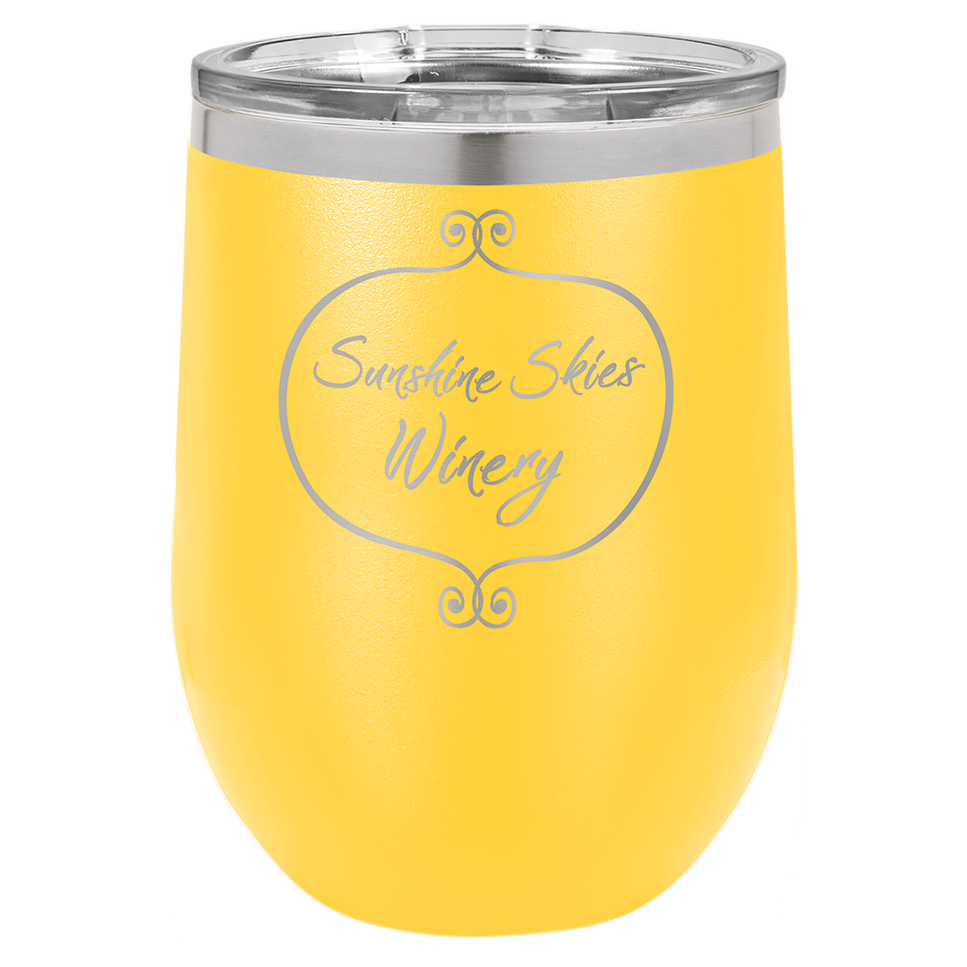12 oz Polar Camel Stemless Tumbler - Design your own!