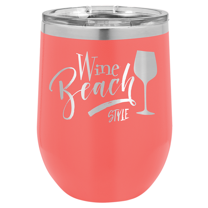 12 oz Polar Camel Stemless Tumbler - Design your own!