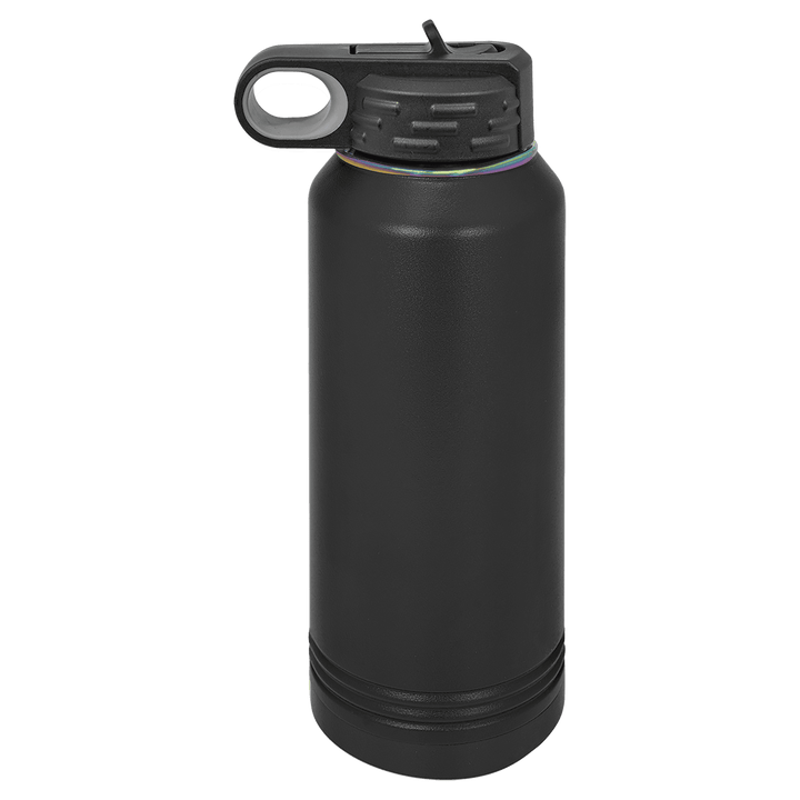32 oz. Polar Camel Prism Plated Water Bottle - Fully Customized Engraved