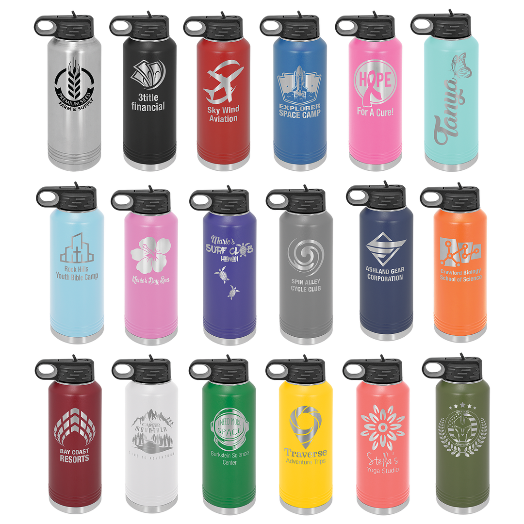 40 oz Polar Camel Water Bottle - Design your own!