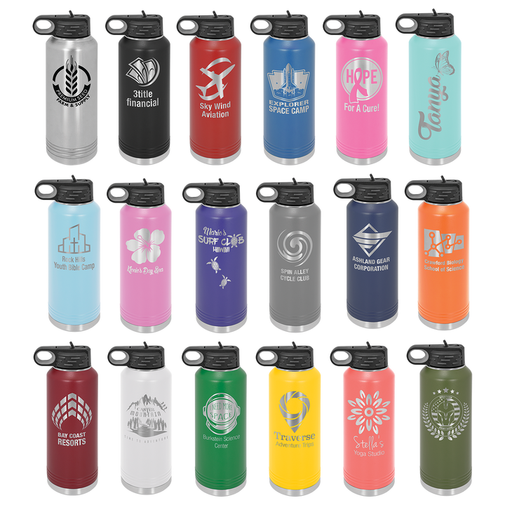 40 oz Polar Camel Water Bottle - Design your own!