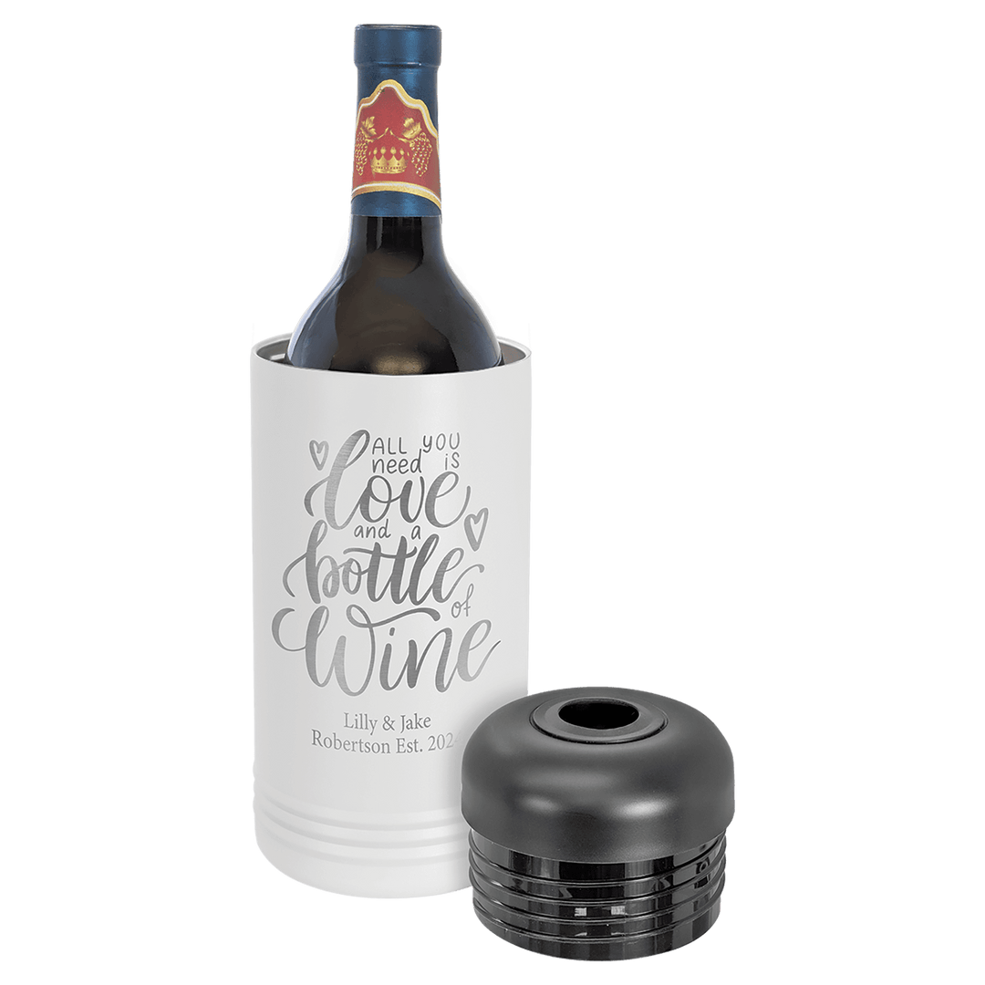 Wine Bottle Chiller - Custom Engraved