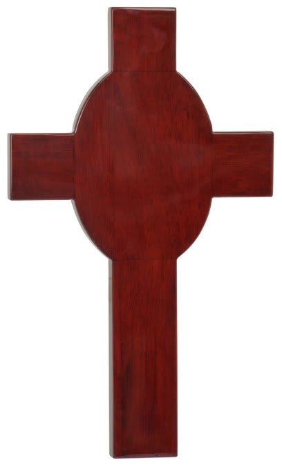 Memorial Wooden Cross - Custom Engraved